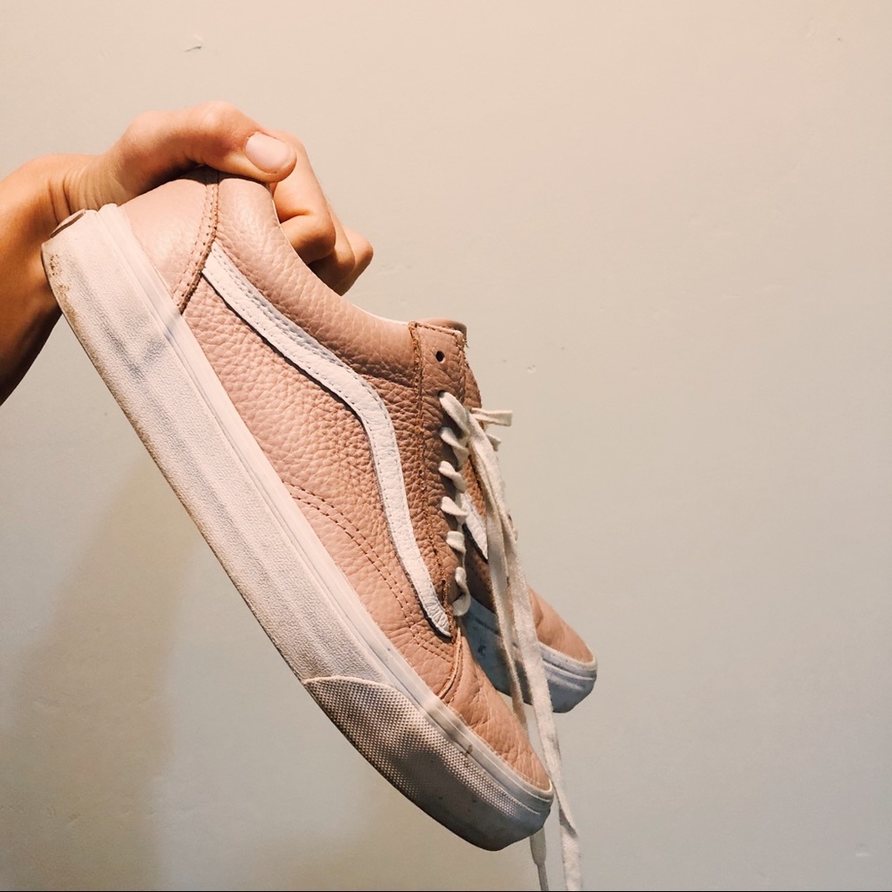 Classic Old Skool Leather Vans